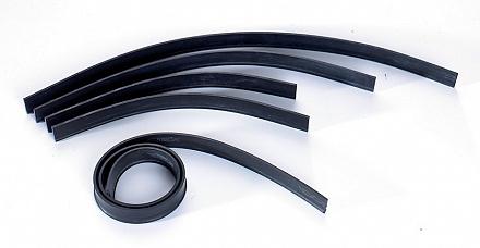 Moerman Dura-Flex rubber soft 45 cm zwart, 10 stuks