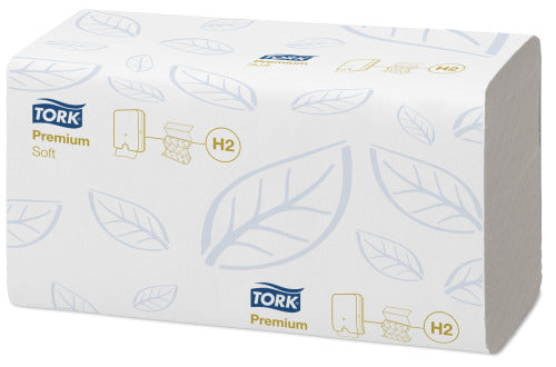 Tork Premium handdoek multifold 2-lgs 21 x 26 cm - 3150 stuks