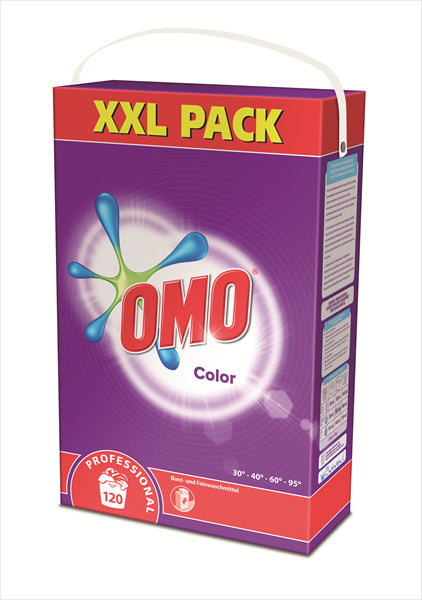 Omo waspoeder Color 8,4 kg / 120 wasbeurten