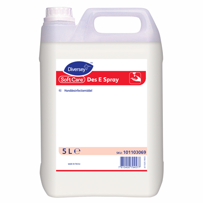 Soft Care DES E spray H5 handdesinfectie can 5 liter