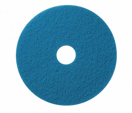 Wecoline schrob pad blauw 18 inch - 5 stuks