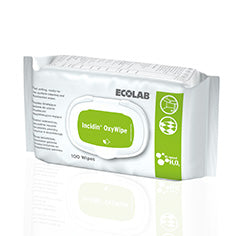 Ecolab Incidin Oxywipe 3082380 - 6 x 100 stuks