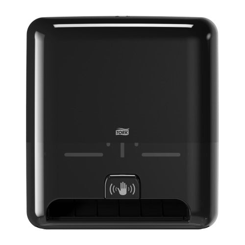 Tork Elevation Matic sensor handdoekroldispenser zwart
