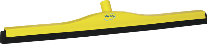 Vikan vloertrekker 70 cm geel met zwarte cassette