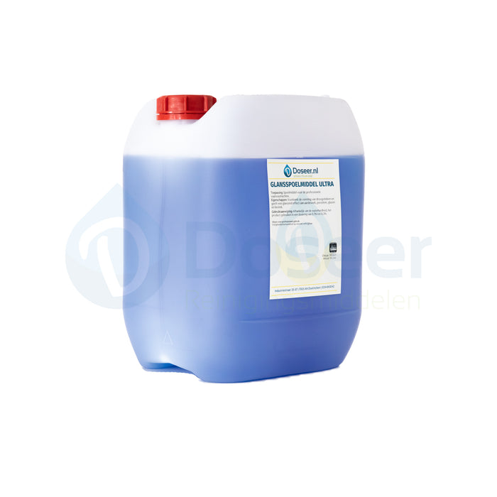 Doseer.nl glansspoelmiddel Ultra - can 10 liter