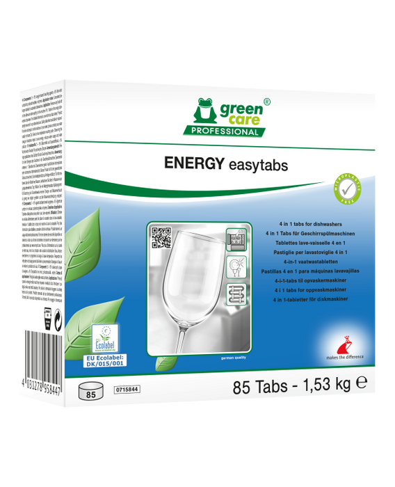 Green Care Energy Easy 4-in-1 vaatwastabletten 85  stuks