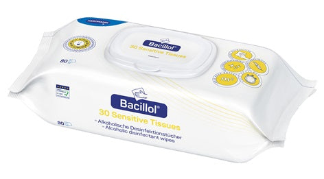 Bacillol® 30 Sensitive Tissues - pakje van 80 stuks