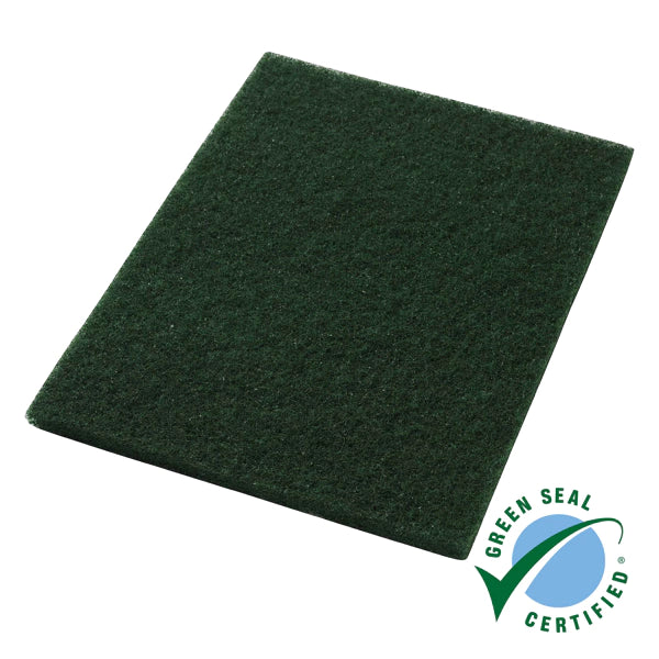 Vloerpad square groen full cycle 35 x 50 cm, doos 5 stuks