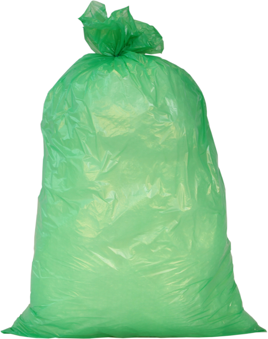 Afvalzak 58 x 100 cm T23 groen