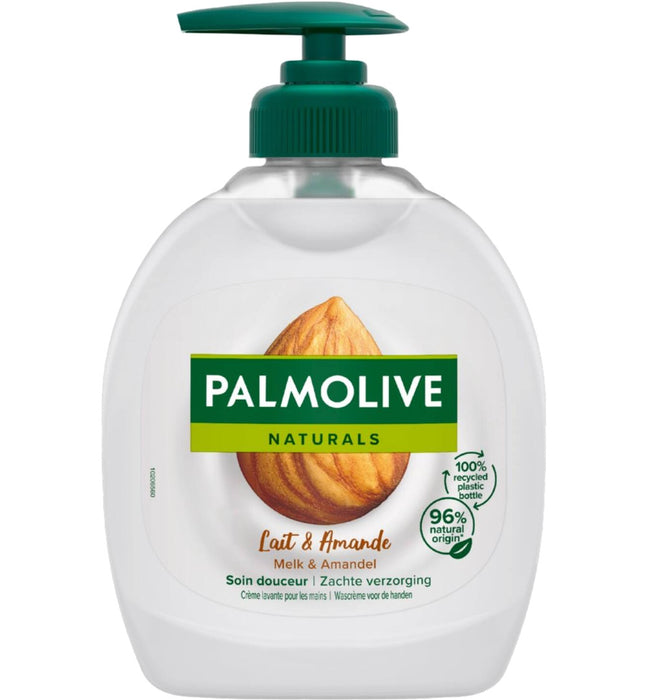 Palmolive Naturals handzeep Amandel pompfles - 6 x 300 ml