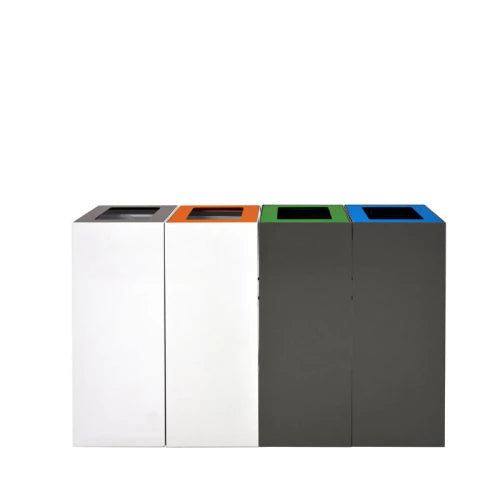 V-Part afvalscheidingsunit donkergrijs 60 liter