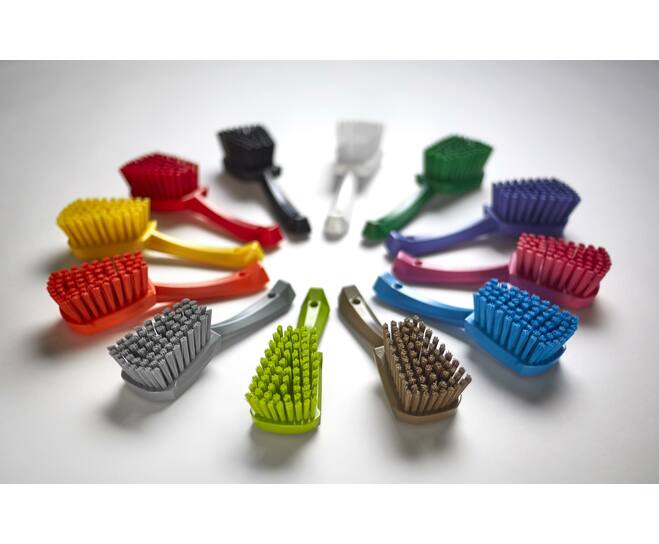 Vikan Hygiene Afwasborstel Groot Hard Blauw