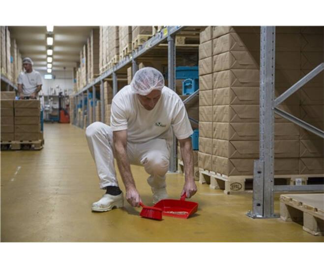 Vikan handveger rood zachte vezel