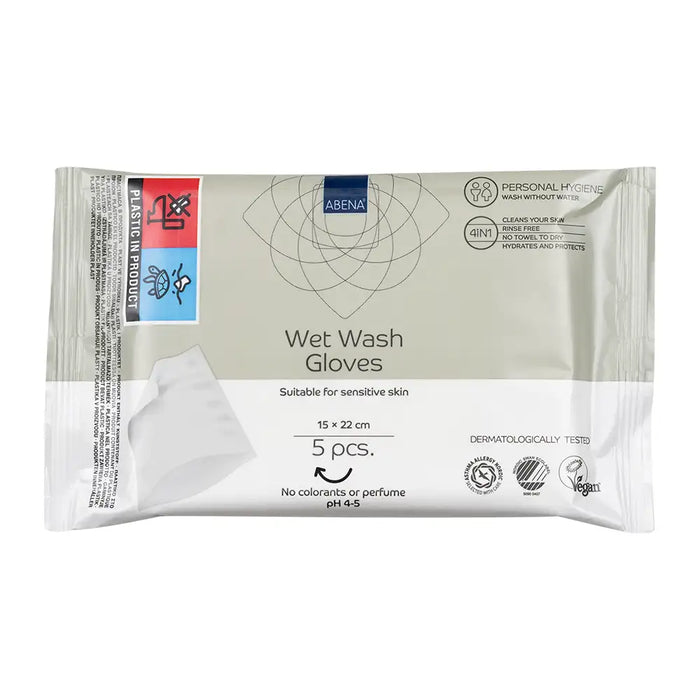 Abena washandjes ongeparfumeerd - 40 x 5 stuks