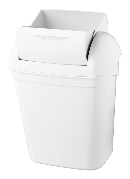 Hygiënebak 8 liter kunststof wit - PQH8