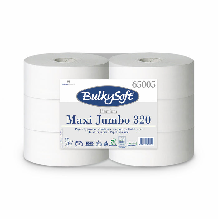 BulkySoft toiletpapier maxi jumbo 2-laags 320 meter (6)