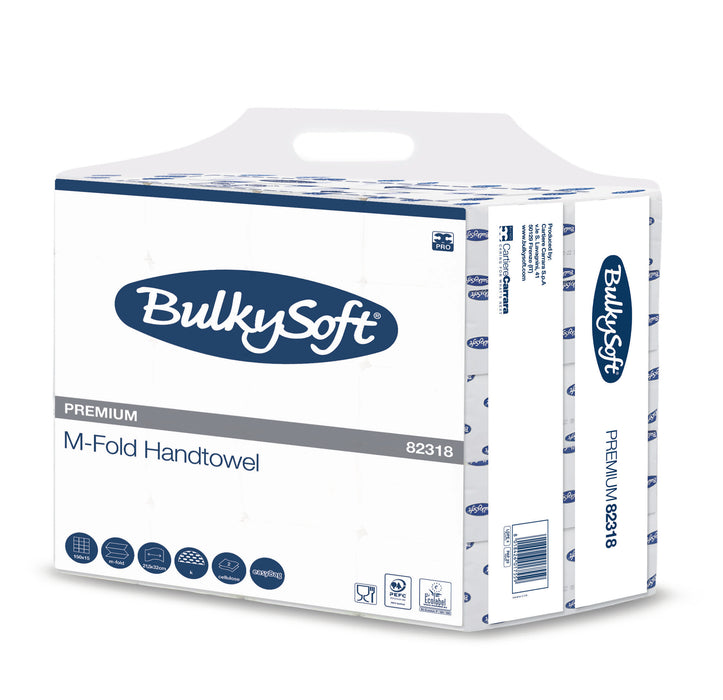 BulkySoft handdoekpapier M-vouw 2-laags Premium (2250)