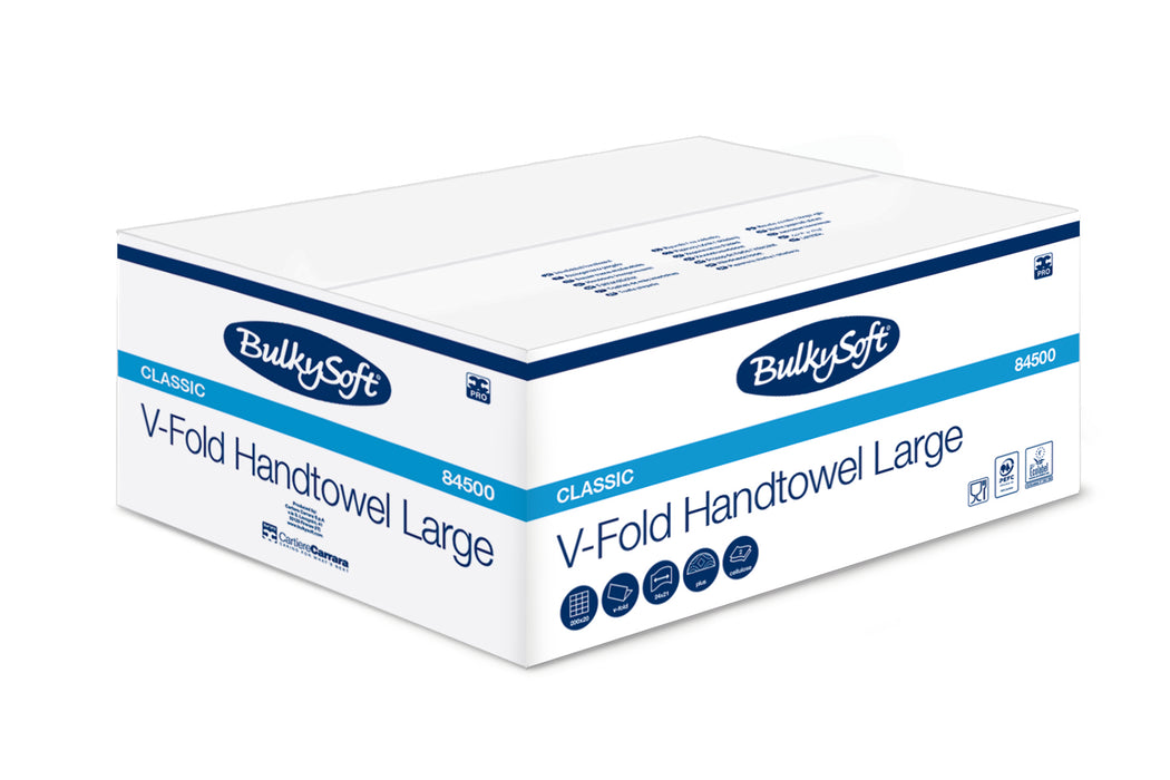 BulkySoft handdoekpapier z-vouw 2-laags cellulose (4000)