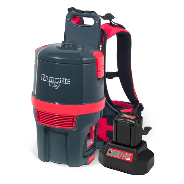 Numatic rugstofzuiger batterij RSB15H-NX met kit AA30E
