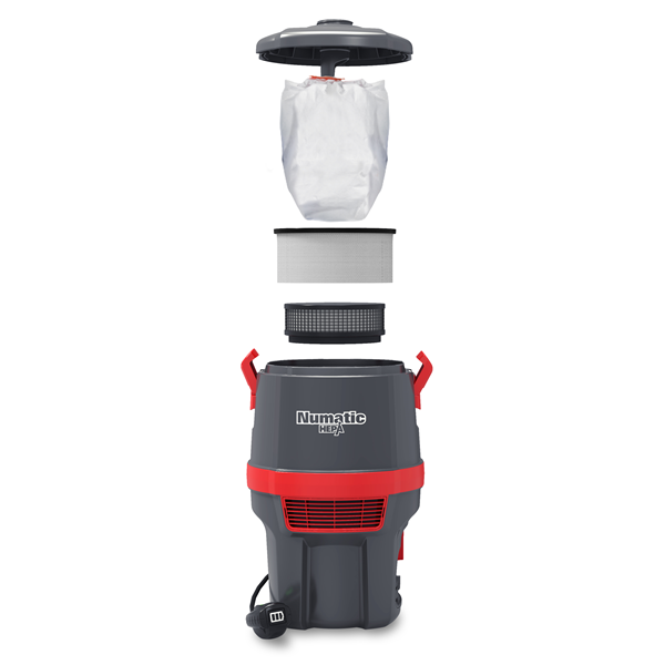 Numatic rugstofzuiger batterij RSB15H-NX met kit AA30E