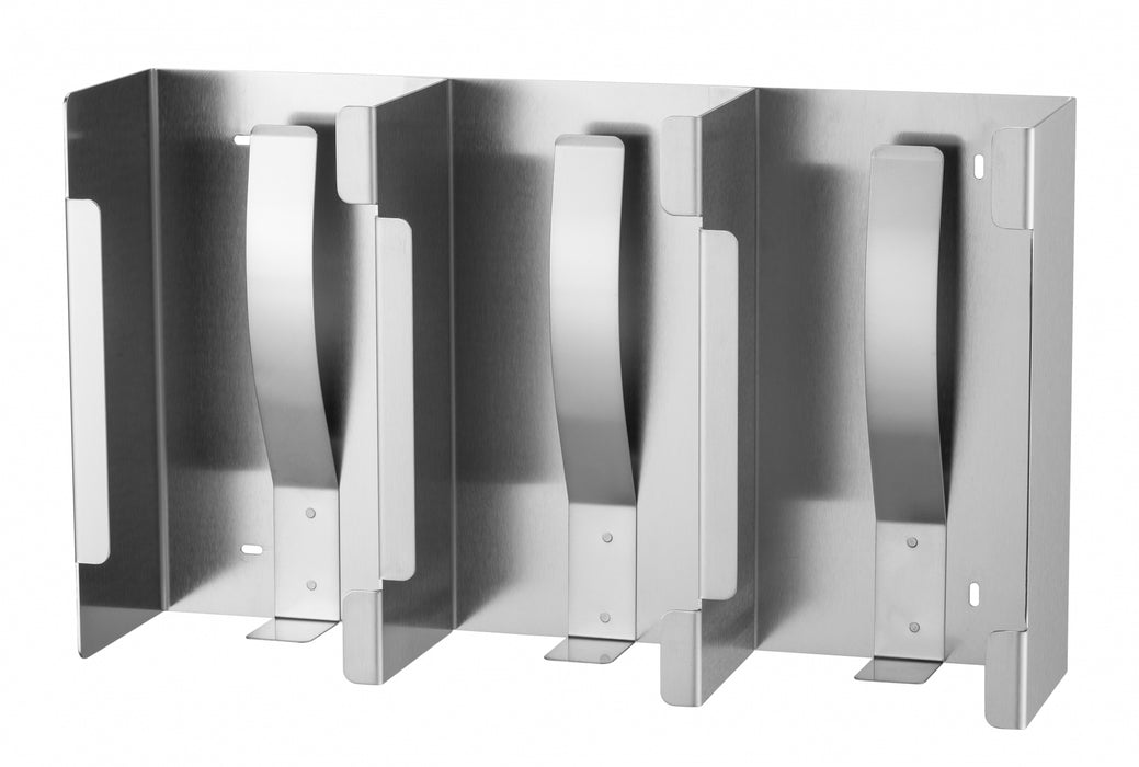 Handschoendispenser trio RVS