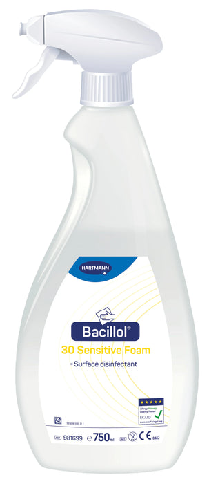 Bacillol® 30 Sensitive Foamspray - 8 x 750 ml