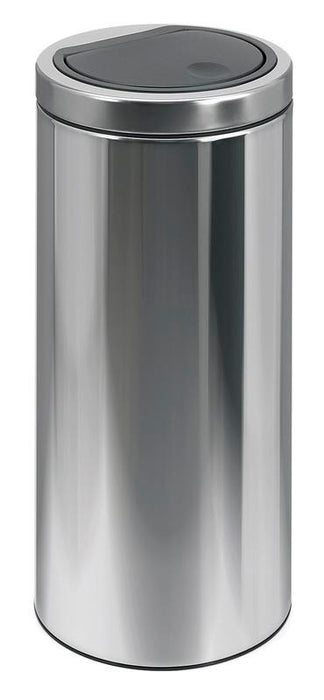 Brabantia afvalbak touch deksel 30 ltr RVS