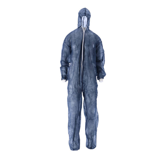 CMT coverall blauw met ritssluiting XXXL - 50 stuks