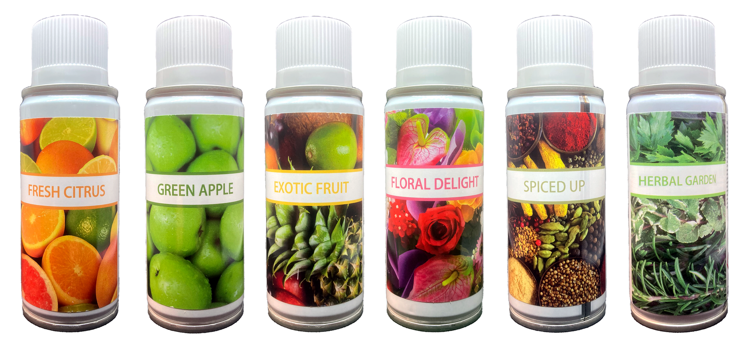 EDGE aerosol luchtverfrisser diverse geuren - 12 x 100 ml