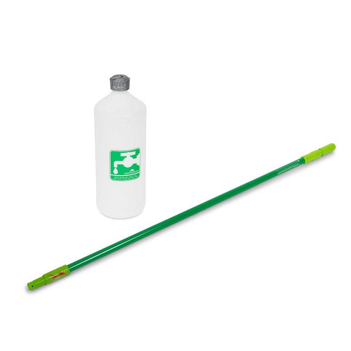 Greenspeed Sprenkler steel 145 cm - exclusief vulfles 0,5 liter