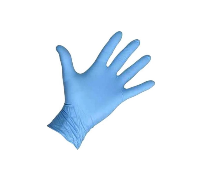 Hynex handschoen nitril PF blauw maat S - 100 stuks