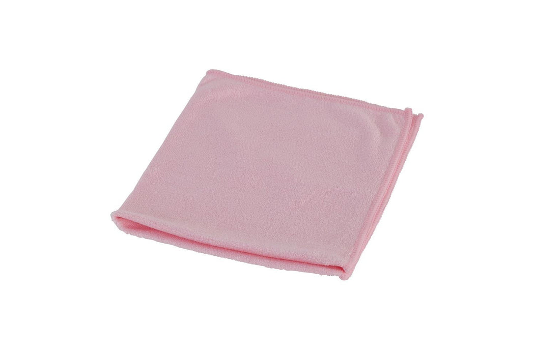 Microvezeldoek Light 38 x 38 cm roze/rood - 10 stuks
