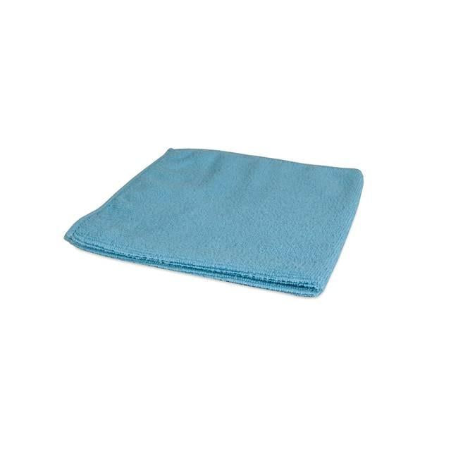 Microvezeldoek basic 38 x 38 cm blauw - 10 stuks