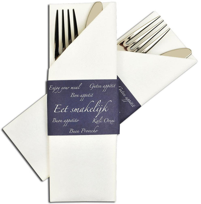 Napkin Sleeve NS-003 met design band - 300 stuks