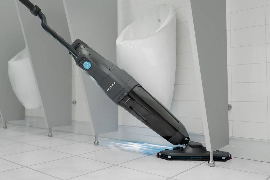 Nilfisk Dryft steel schrobzuigmachine