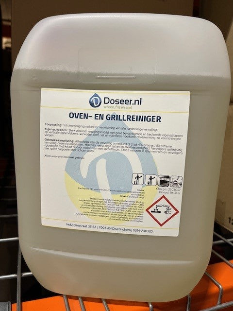 Doseer.nl Oven- en Grillreiniger - can 10 liter