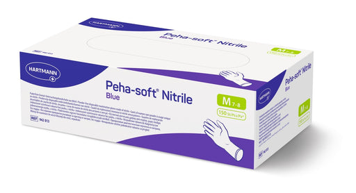 Peha-soft® nitrile blauw maat L - 150 stuks