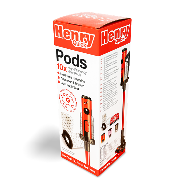 Numatic pods Quick steelstofzuiger - 10 stuks