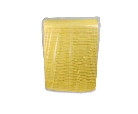 Reinigingsdoek geel nonwoven KD90 gr/m2 - 10 kg baal