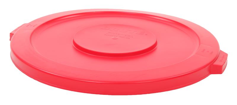 Rubbermaid Brute deksel 166,5 ltr rood