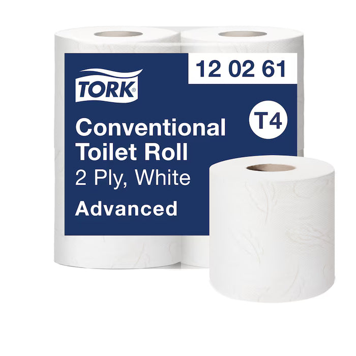 Tork Advanced toiletpapier 493 vel 2-lgs -  6 x 4 rol (24)