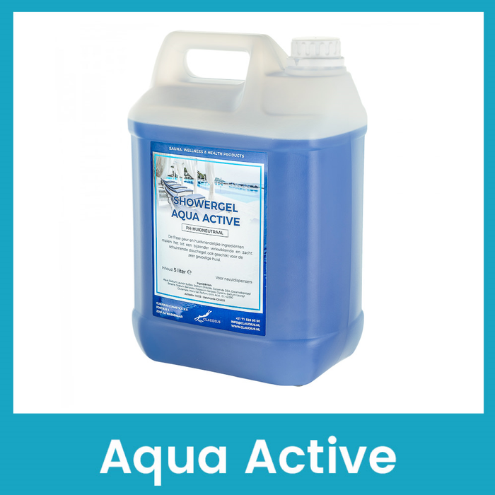 Showergel Aqua Active - can 5 liter