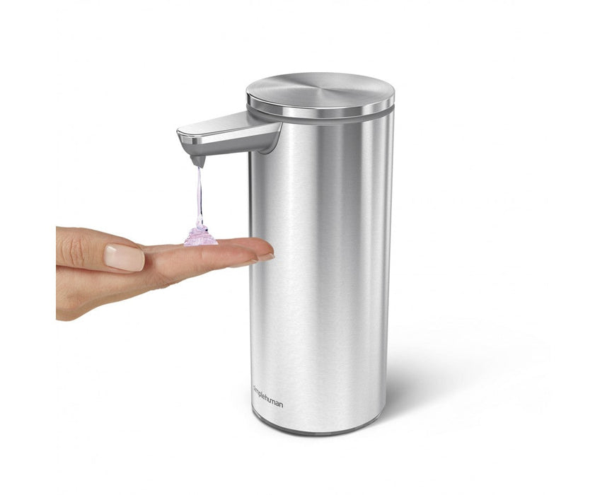 Simplehuman RVS sensor zeepdispenser oplaadbaar