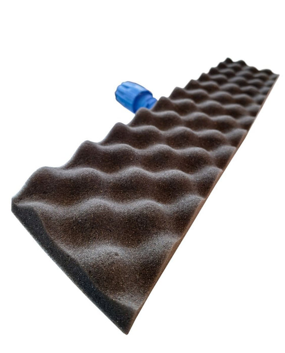 Stofwisapparaat blauw met vaste foam zool 55 cm