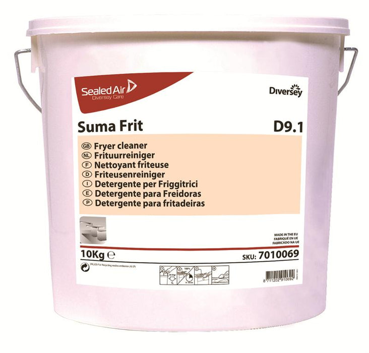 Suma Frit D9.1 frituurreiniger - emmer 10 kg