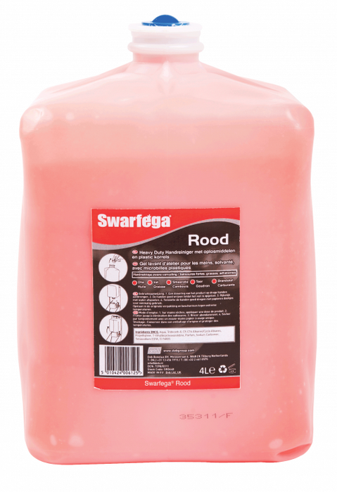 Swarfega Rood, 4 x 4 liter