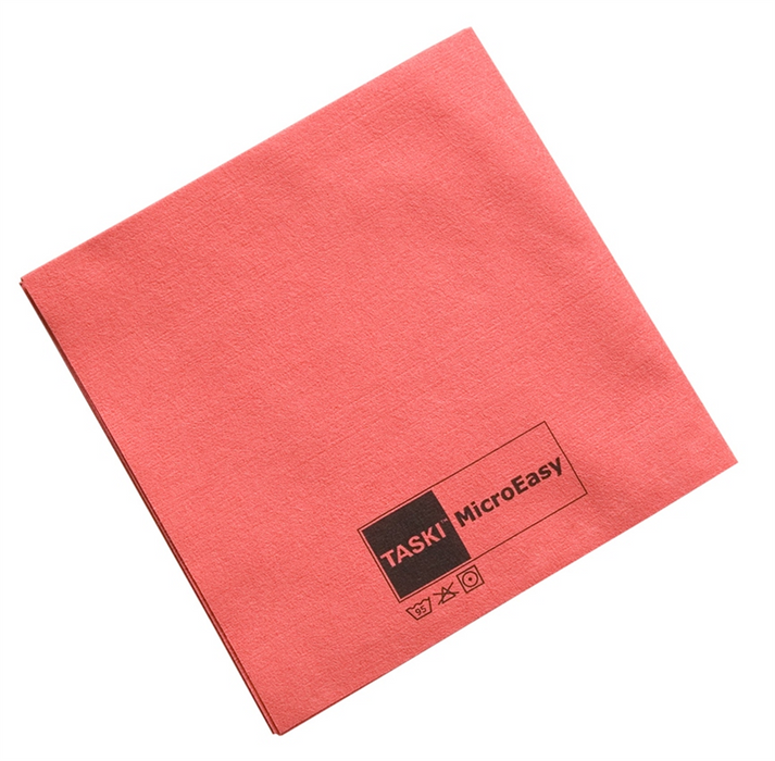 Taski MicroEasy reinigingsdoek rood 5 stuks