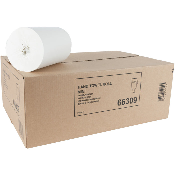 Tork blanco mini poetspapier 1-lgs zonder koker 120 mtr x 21,5 cm, 11 rollen