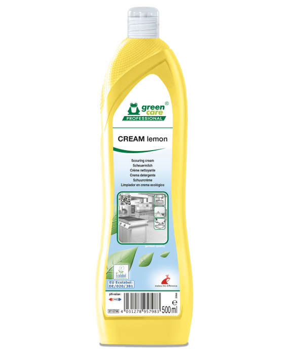 Green Care Cream Lemon - 10 x 500 ml