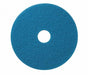 Wecoline schrob pad blauw 17 inch - 5 stuks